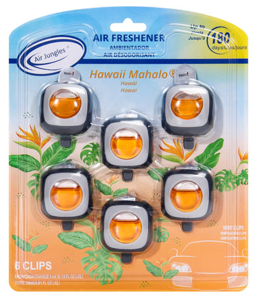 Air Jungles Green Tea Scent Car Air Freshener Clip